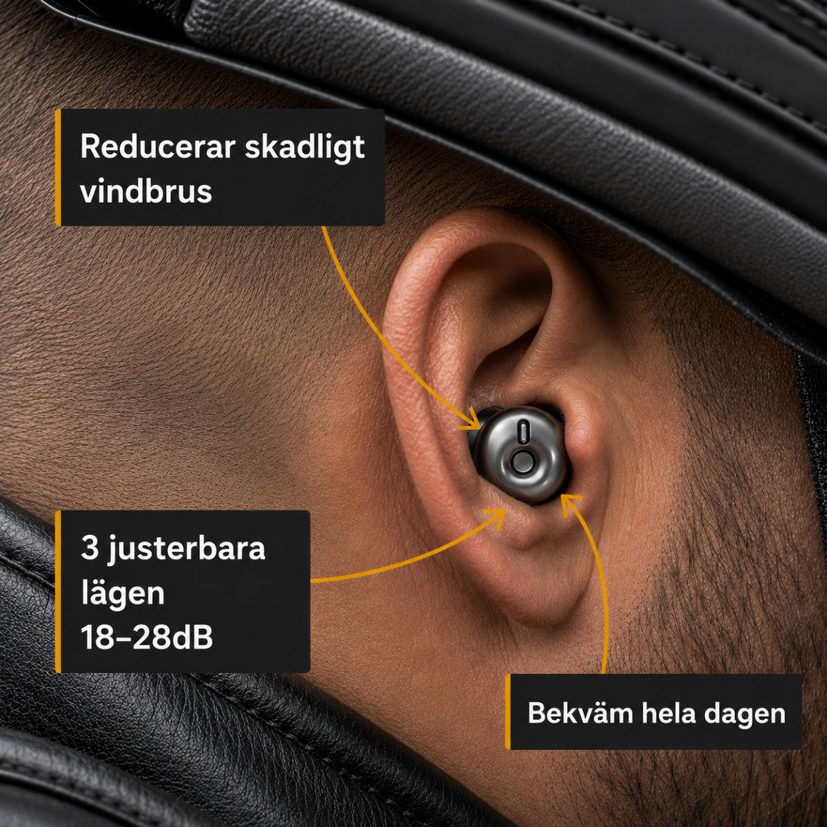 2 för 1 — Ridrplug — Kör längre. Hör bättre. Behåll skärpan. - Nordic Relief