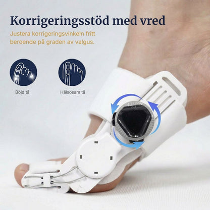OrthoAlign Pro - Justerbar Tå - Korrigerare för Hallux Valgus - Nordic Relief