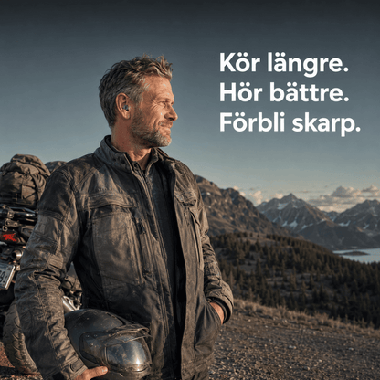 Ridrplug — Kör längre. Hör bättre. Behåll skärpan. - Nordic Relief